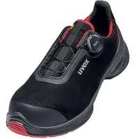 Uvex chaussures basses 1 G2 S3 noir, rouge largeur 10 T. 47