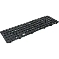 T-ProTek FR - Noir Clavier avec cadre compatible avec HP Pavilion DV6-6104sg, DV6-6108sg