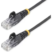 StarTech.com .com Câble Cat6 de 1 m - Câble patch Cat6 mince - mince - connecteurs RJ45 Snagless - câble Gigabit Ethernet - 28 AWG - câble patch - RJ-45 (M)