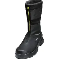 Uvex bottes de sécurité 3 à fermeture éclair S3L, noir noir 49