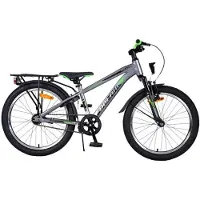 Volare Vélo enfant Cross - Garçons - 20 pouces - Gris foncé
