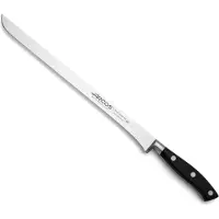 Arcos Couteau à jambon Riviera 231100 en acier au nitrum, avec mangue en polyoxyméthylène et lame de 30 cm, dans un étui