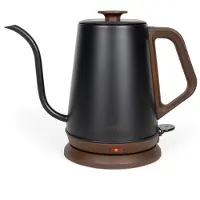 Livoo Bouilloire sans fil 1.2l 1000w noir - - DOD206 - col de cygne