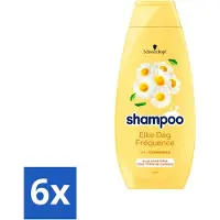 Schwarzkopf - Shampooing - Quotidien - Camomille - Pour tous types de cheveux - 400 ml - Pack économique - 6 pièces