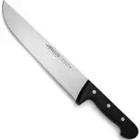 Arcos Couteau de boucher Universal 283204 en acier au nitrum, avec mangue en polyoxyméthylène et lame de 25 cm dans un étui