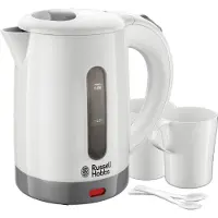 Russell Hobbs Bouilloire électrique 23840-70 0,85 L Gris Blanc 1000 W