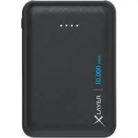 XLayer 217282, 10000 mAh, batterie lithium-polymère (LiPo), 3,7 V, noire