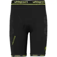 Uhlsport Bionikframe Short Unpadded Hommes - Noir / Jaune fluo