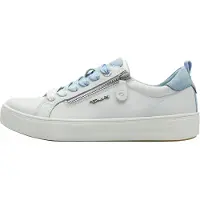 Tamaris Baskets basses bleu ciel / blanc