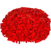 LEGO Briques spéciales Mélange rouge NOUVEAU ! Quantité 50x - Chaque mélange est composé individuellement