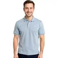 Kappa Aarau Short Sleeve Polo Bleu M Homme