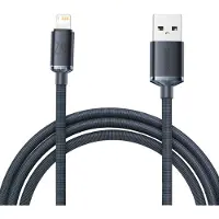 Baseus Câble Usb Do Lightning Crystal Shine, 2.4A, 2M (Czarny)