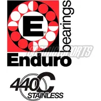 ABI Enduro Bearings Roulement Inox à Contact Oblique Vélo - Résistance à La Corrosion -
