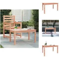 vidaXL Table de jardin 82,5x50,5x45 cm Bois massif Douglas - Tables de jardin