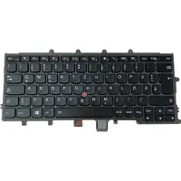 T-ProTek FRANÇAIS - Clavier avec trackpoint , éclairage compatible avec LENOVO ThinkPad A275 (20KD001BGE)