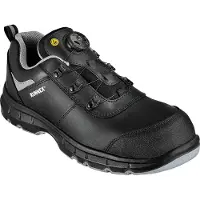 Runnex Chaussure basse de sécurité atop FlexStar S3S noir/gris selon EN 20345:2022 S3S ESD FO SR noir taille 46