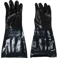 Bgs 8841-2 [ version LONGUE ] Gants de rechange | pour cabine de sablage pneumatique | pour art. 8841