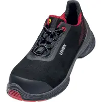 Uvex chaussures basses 1 G2 S3 noir, rouge largeur 14 Gr. 43