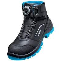 Uvex 2 xenovaÂ Bottes S3 95693 noir, bleu largeur 12 taille 39 (S3, 39)