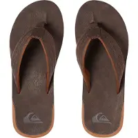 Quiksilver Homme Sandale CARVER NUBUCK SNDL, Taille Chaussures:8, Couleur:demitasse - solid