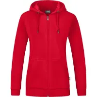 Jako Veste à capuche Organic Femme - Rouge