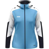 Jako Veste à capuche Dynamic pour femmes - 6870D, Couleur:bleu ciel/blanc/marine, Taille:XL (46/48)