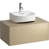 Laufen Tiroir sonar courant, 1 tiroir, pour lavabos à main montés en haut H816341, H816342, découpe centrale, H4054410340401