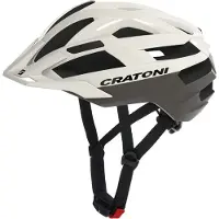 Cratoni C-Boost, casque de vélo, blanc mat