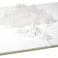 XPOtool 2000 Croisillons auto-nivelants 1,0mm Système Nivellement Pose Carrelage Sol Mur Chantier