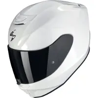 Scorpion Exo-391 Solid Blanc Casque Intégral Taille XS