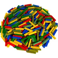 LEGO 1x6 Briques hautes Mélange de couleurs - 3009 NOUVEAU Quantité 100x - Chaque mélange est composé individuellement