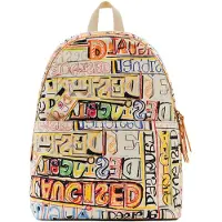 Desigual Sacs à dos 23Saka15 Multicolore 100 % coton