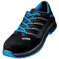 Uvex 69399, Hommes, Adultes, Bottes de sécurité, Noir, Bleu, ESD, FO, S2, Toutes saisons