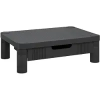 vidaXL Support d'écran noir 43x30,5x13 cm