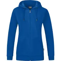 Jako Organic Kapuzenjacke Damen royal 34