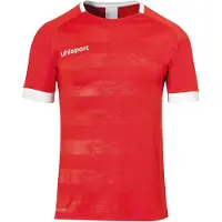 Uhlsport Division 2.0 Maillot manches courtes homme - Rouge / Blanc