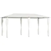 Syfax Belvédère avec revêtement de poteaux 2,98x5,3x2,59 m 160 g/m²