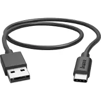 Hama Câble de charge, USB-A - USB-C, 0,5 m, Noir