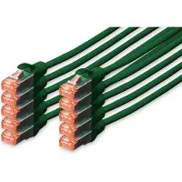 Digitus DK-1644030-G-10 Patchcable Cat. 6, S/FTP, 3,0 m, grün, 10er