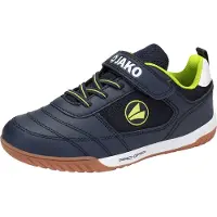 Jako J-Shwinger : Chaussures de sport pour enfants, chaussures de football, chaussures d'intérieur, couleur bleue