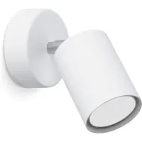 Sollux Applique LEMMI 1 blanc 1xGU10 10W acier 18.5x8x8cm