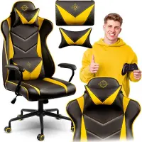 Sofotel Chaise de jeu Blitzcrank | noir et jaune
