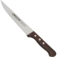 Arcos Couteau de cuisine palissandre 262400 acier inoxydable Nitrum et mangue palissandre avec lame de 15,5 cm et étui à lame