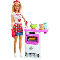 Mattel "Cooking & Baking" Poupée boulangère & set de jeu