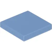 LEGO 25 Carreaux 2x2, bleu sable