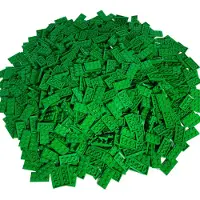 LEGO 2X4 Plaques de construction Vert - 3020 NOUVEAU Quantité 100x