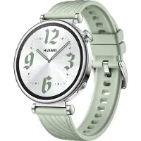 Huawei Watch GT 4 - 41 mm - acier inoxydable - montre intelligente avec sangle - taille de poignet : 120-190 mm - écran 3,4 cm (1,32") - NFC, Bluetooth - 37 g - vert (55020CES)