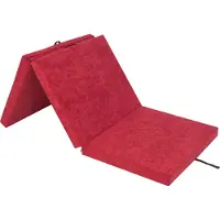 Stanislaw Jurga Matelas pliant "BEN" - 195×80×8 cm - pliable, housse lavable, tissu Aloba, comme lit d'invité, tapis d'entraînement ou pouf | PillowPrim
