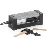 kela Raclette/stone Tomül granite noir 2 personnes 33,0x11,0x11,5cm KL-10044