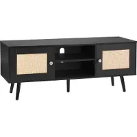 Vevor Meuble TV en rotin